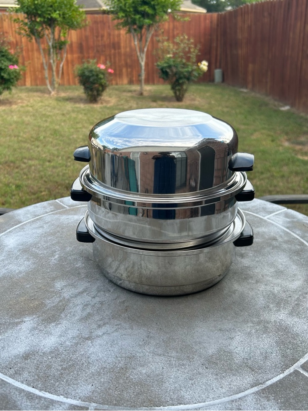 Chefs Ware by Townecraft 4 Piece Steamer|Pan|Insert Rack and Lid